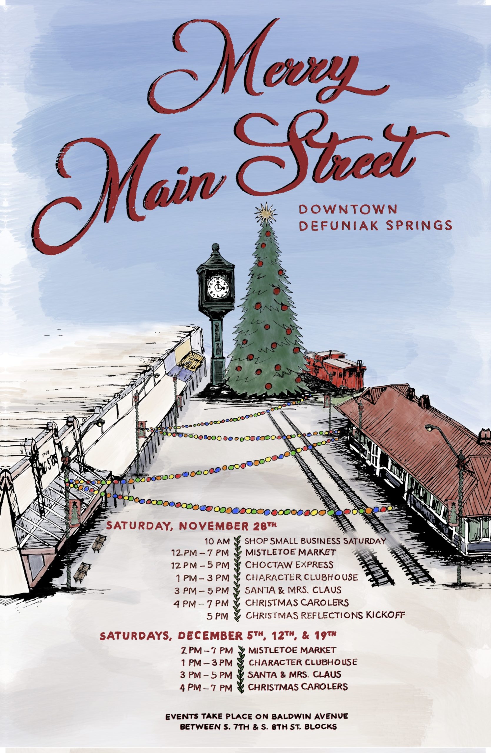 Merry Main Street Main Street DeFuniak Springs