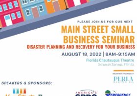 Main Street Small Business Seminar: Disaster Planning & Recovery