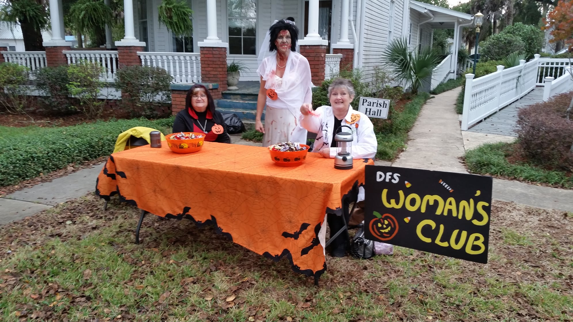Trick or Treating Around the Lake, hosted by the DeFuniak Springs Woman