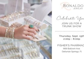 Fisher’s Pharmacy to host Ronaldo Jewelry Trunk Show